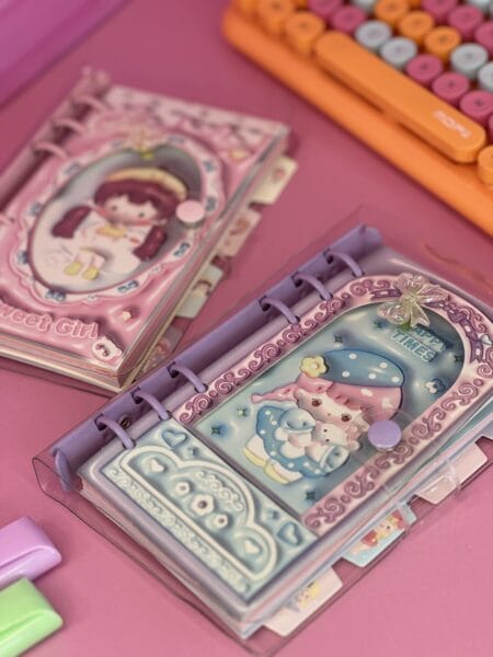 دفتر کلاسوری کیوت