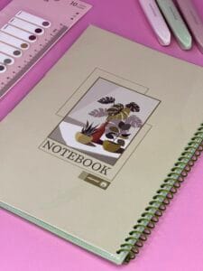 دفتر مینیمال دو جلده