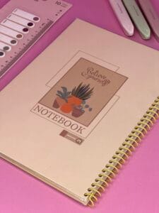 دفتر مینیمال دو جلده