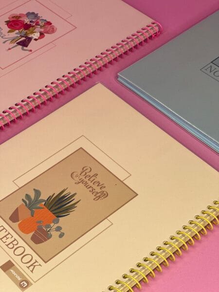 دفتر مینیمال دو جلده